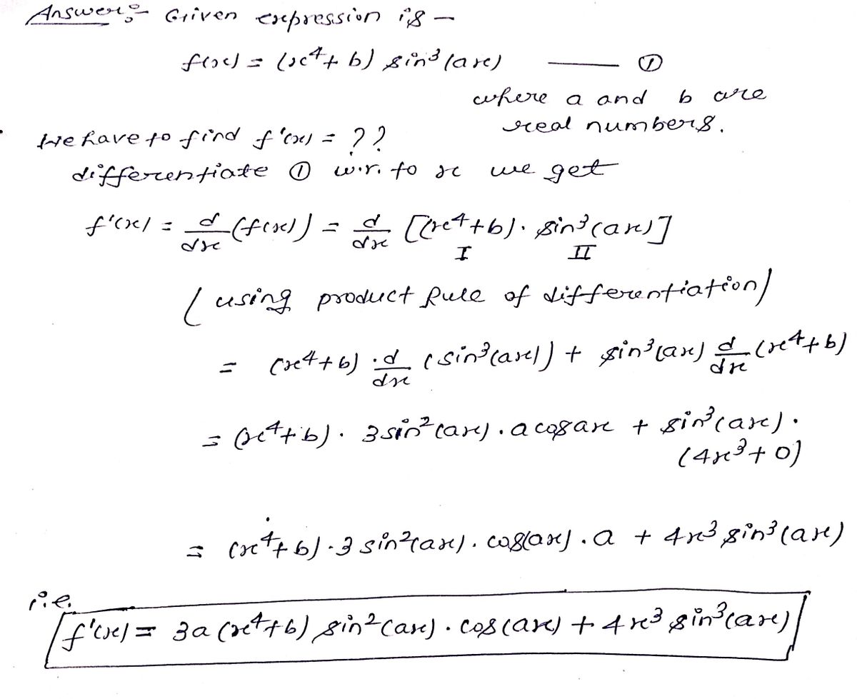 Calculus homework question answer, step 1, image 1